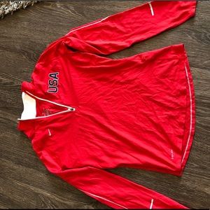 NWOT Nike women’s USA quarter zip